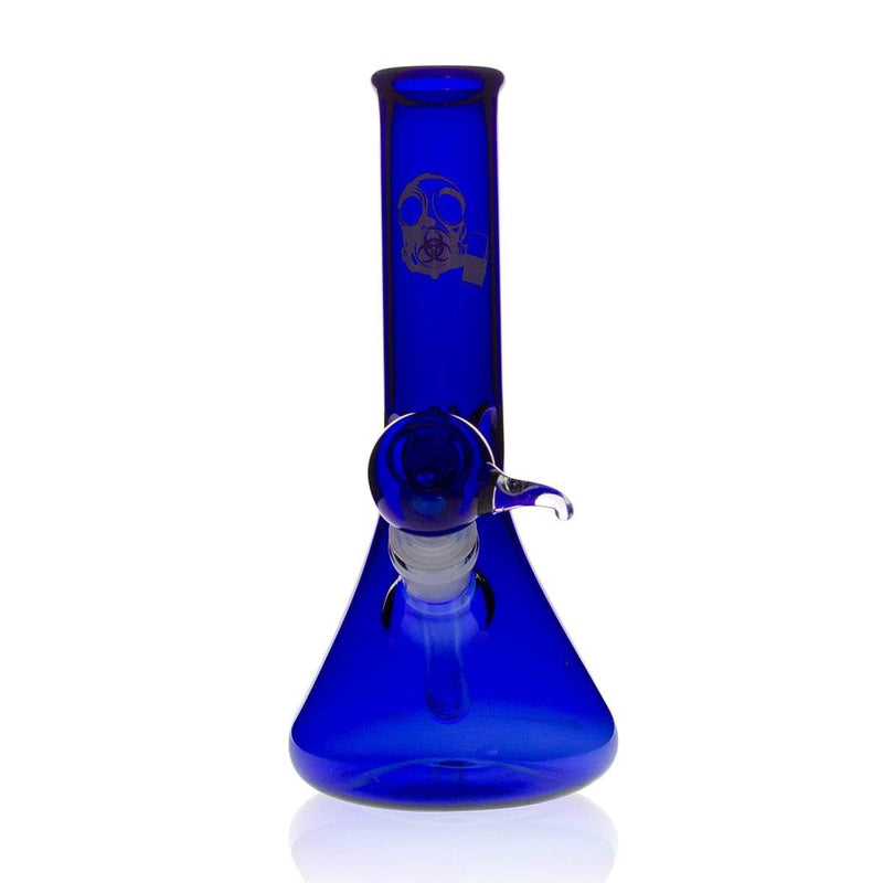 Bio Glass Glass Bong 9" BIO Beaker Water Pipe - Blue