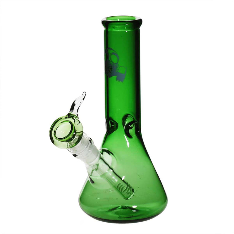 Bio Glass Glass Bong 9" BIO Beaker Water Pipe - Green