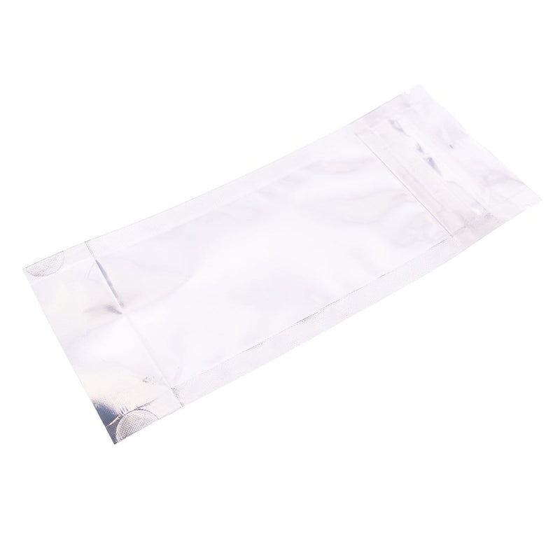 Biohazard Inc Child Resistant Mylar Bag White Vista Smell Proof Child Resistant Mylar Bag | 3" x 7.25" - 1,000 Count