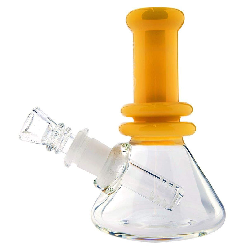 Biohazard Inc Glass Bong 6" BIO Heavy Mini Beaker Waterpipe