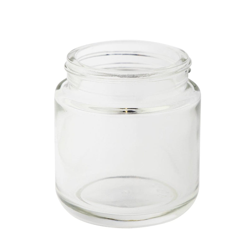 Biohazard Inc Glass Jar 30 Dram Round Base Glass Jar - 32 Count