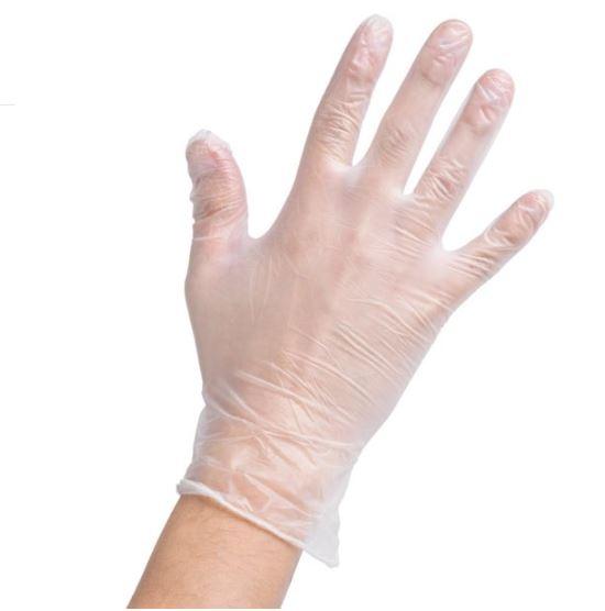 Biohazard Inc Glove Latex Powder Free Disposable Gloves - L 100 count