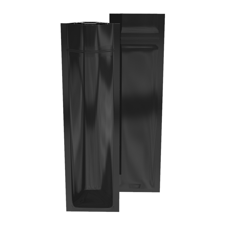 Biohazard Inc Mylar Bag Black Pre-Roll Mylar Bag | 2.5in x 9in 100 Count
