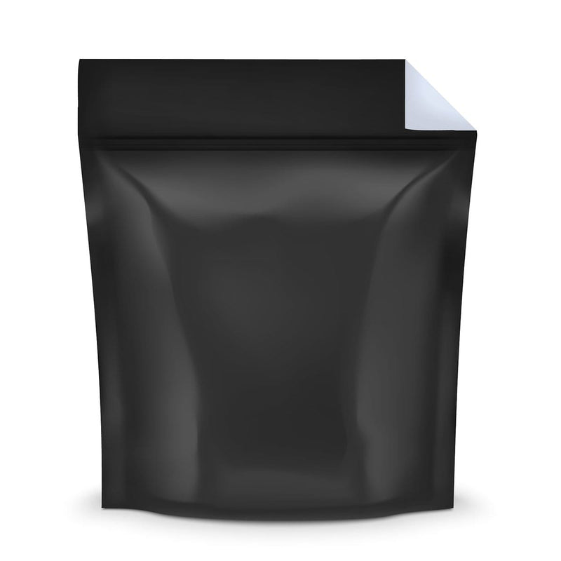 Biohazard Inc Mylar Bag Black Vista Mylar Bag | 14 3/5" x 16 3/7" - 1 Pound - 448 Grams - 100 Count