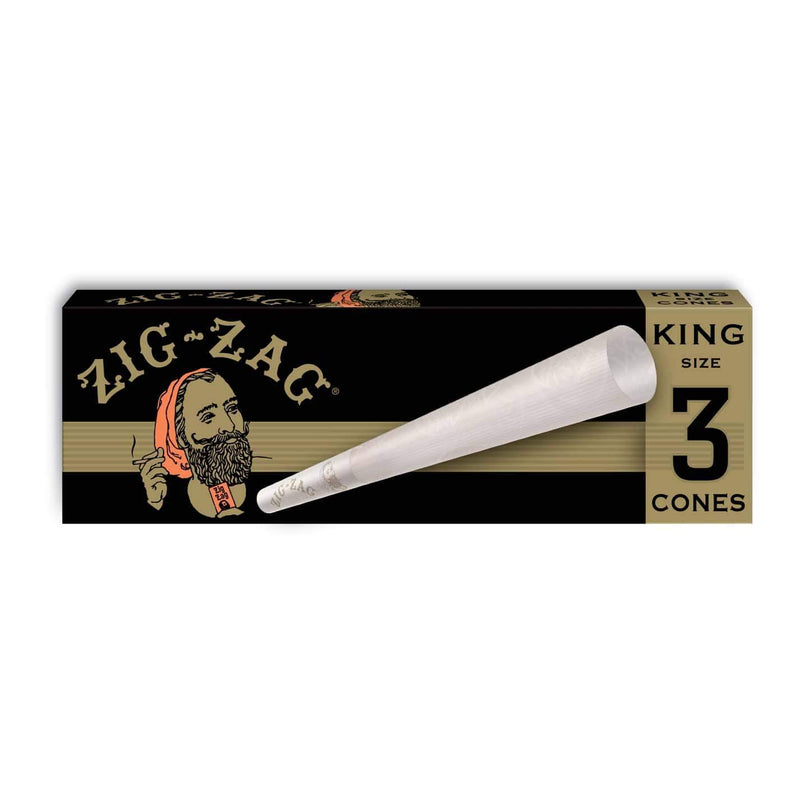 Biohazard Inc Pre-Rolled Cones Zig Zag Promo King Cones - 36 Count