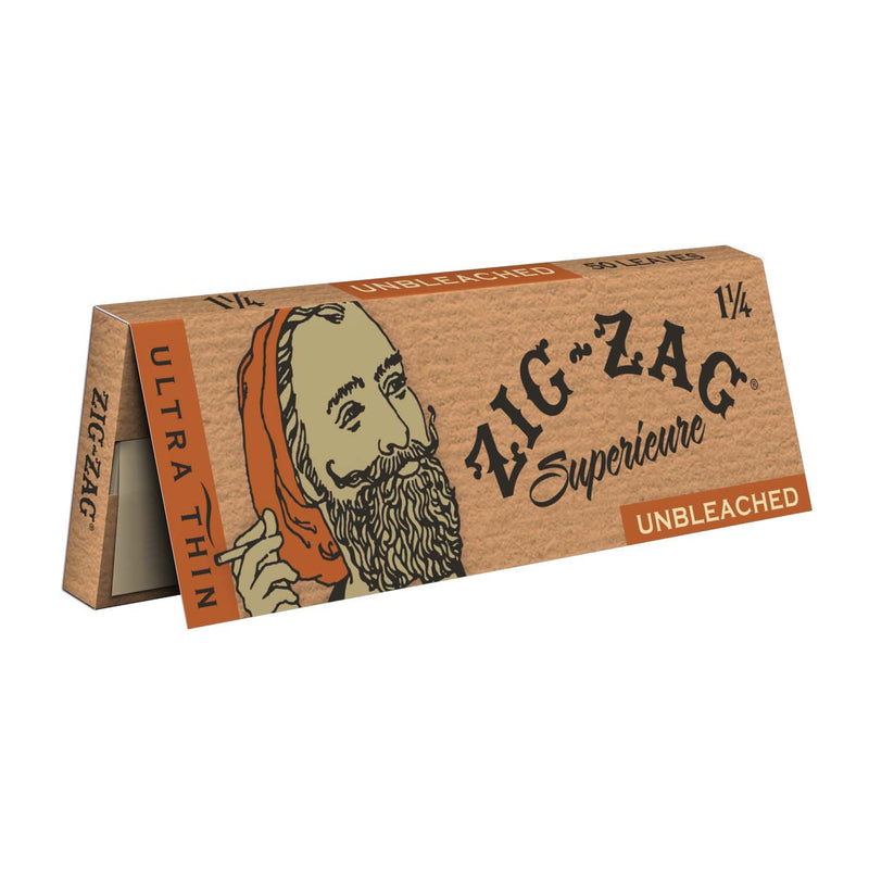 Biohazard Inc Rolling Papers Zig Zag 1 1/4 Unbleached - 24 count
