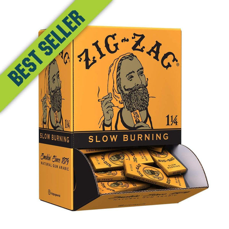 Biohazard Inc Rolling Papers Zig Zag Promo 1-1/4 French Orange - 48 Count