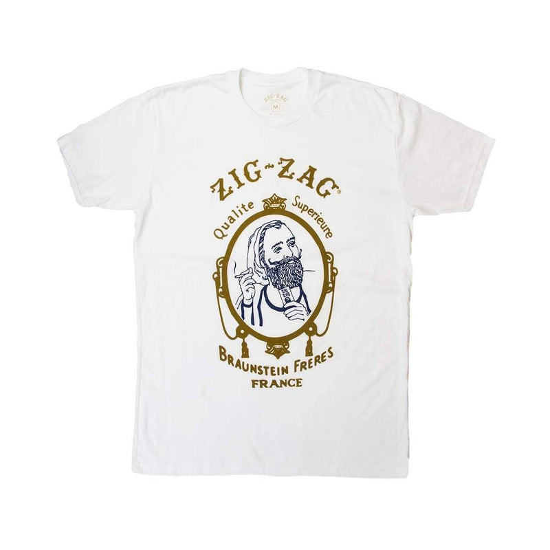 Biohazard Inc T-shirt Zig Zag Classic White T-Shirt - L