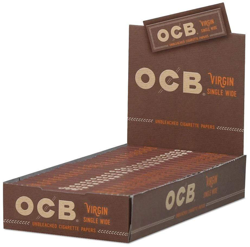 OCB Rolling Papers OCB Virgin Single Wide Rolling Papers - 24 Booklets