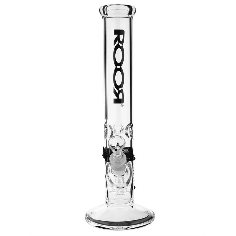 Roor Glass Bong ROOR 14" 50mm x 5mm Straight - Clear