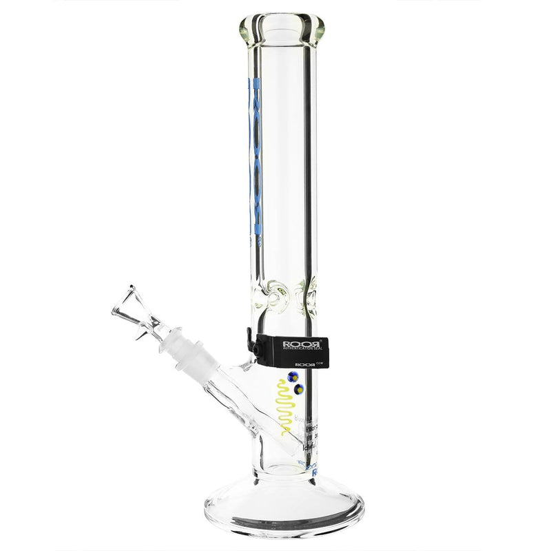 Roor Glass Bong ROOR 14" 50mm x 9mm Straight - Clear
