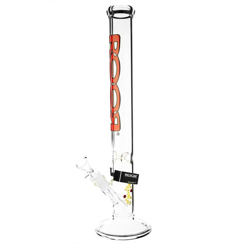Roor Glass Bong ROOR 18" 50mm x 5mm Straight - Clear