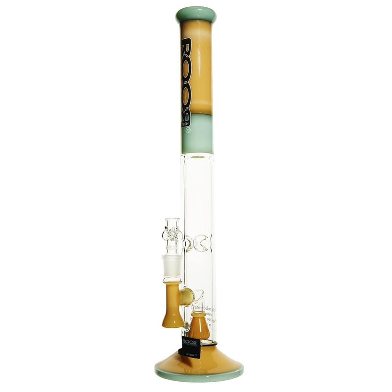 Roor Glass Bong ROOR Tech 18" 45mm x 5mm Fixed Straight - Tangie & Mint Color