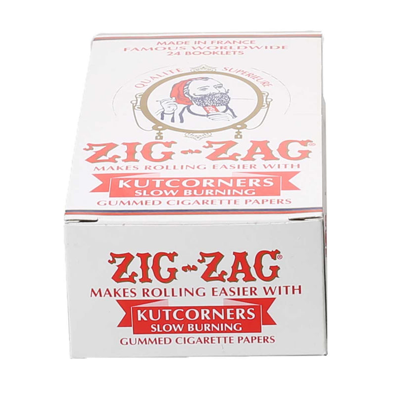 Zig Zag Rolling Papers Zig Zag Rolling Papers Wide Kut Corner - 24 Count