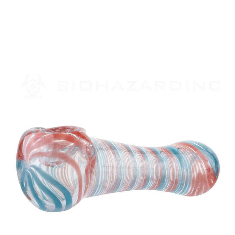 Candy Cane Hand Pipe | 3"- Glass - 10 Count - wholesale smoking accessories