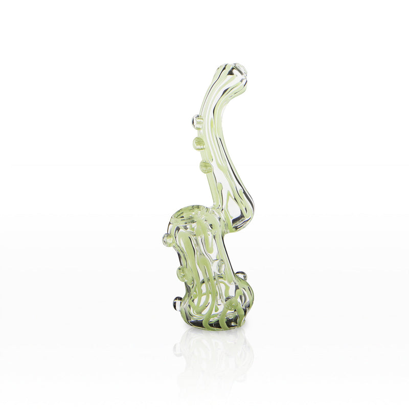 Bubbler | Sherlock Glass Bubbler w/ Marbles | 5" - Various Colors