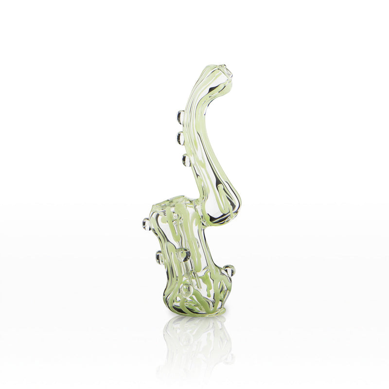 Bubbler | Sherlock Glass Bubbler w/ Marbles | 5" - Various Colors