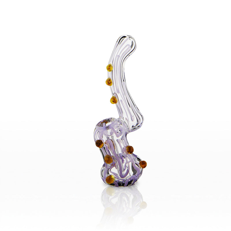 Bubbler | Sherlock Glass Bubbler w/ Marbles | 5" - Various Colors