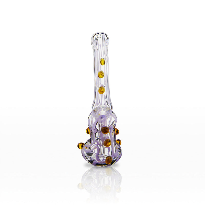 Bubbler | Sherlock Glass Bubbler w/ Marbles | 5" - Various Colors