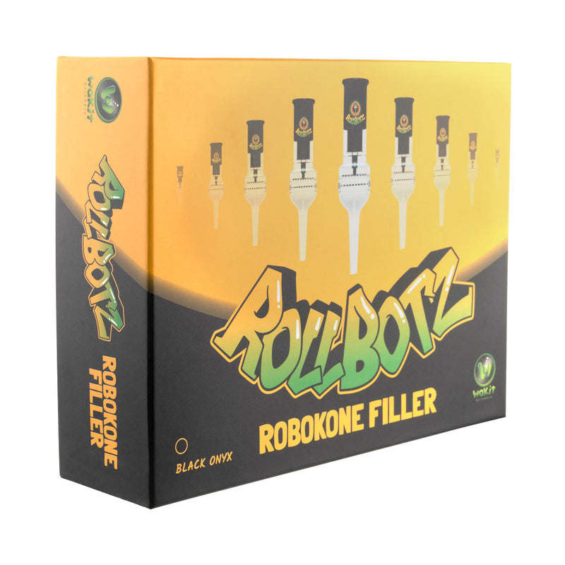 RollBotz | Grinder and Cone Filler |  3 Piece - 75mm - Various Colors Grinder Biohazard Inc   