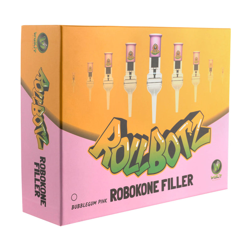 RollBotz | Grinder and Cone Filler |  3 Piece - 75mm - Various Colors Grinder Biohazard Inc   