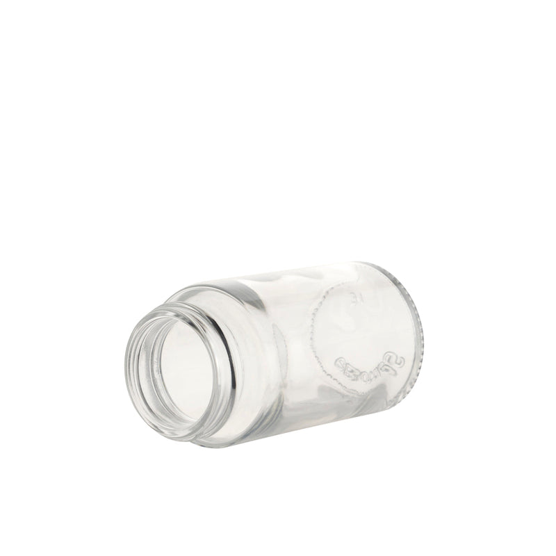 Glass Jar | Straight Side Glass Bottle for Pre-Rolls | 38mm - 2oz - 180 CT Glass Jar Biohazard Inc   