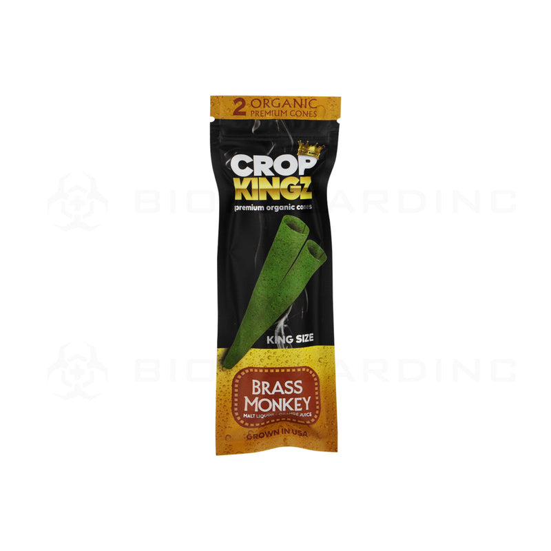 Crop Kingz | Organic Premium Pre-Rolled Cones King Size | 110mm - 10 Count - Various Flavors Pre-Rolled Cones Crop Kingz   