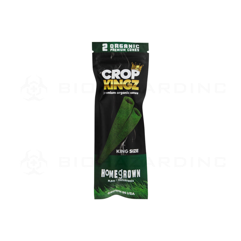 Crop Kingz | Organic Premium Pre-Rolled Cones King Size | 110mm - 10 Count - Various Flavors Pre-Rolled Cones Crop Kingz   