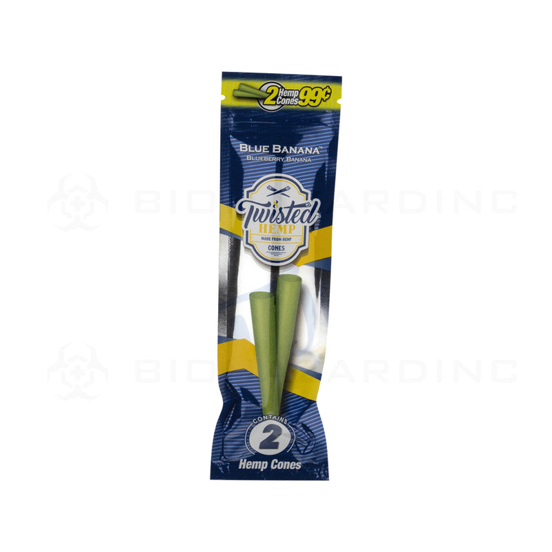 Twisted Hemp™ | Wholesale Pre-Rolled Hemp Cones | 110mm - Various Flavors - 10 Count Pre-Rolled Cones Twisted Hemp   