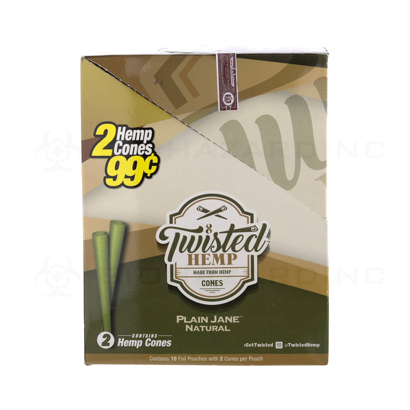 Twisted Hemp™ | Wholesale Pre-Rolled Hemp Cones | 110mm - Various Flavors - 10 Count Pre-Rolled Cones Twisted Hemp   