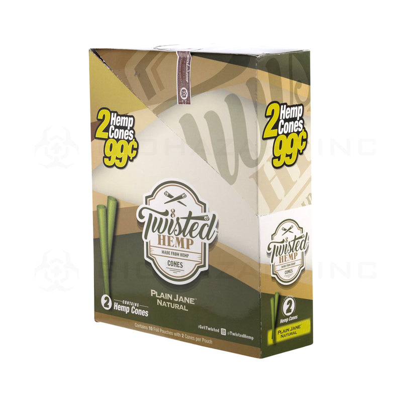 Twisted Hemp™ | Wholesale Pre-Rolled Hemp Cones | 110mm - Various Flavors - 10 Count Pre-Rolled Cones Twisted Hemp   