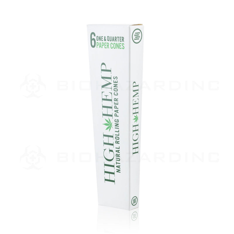 High Hemp | Organic Pre-Rolled Cones Classic 1¼ Size | 84mm - Paper - 32 Count Pre-Rolled Cones High Hemp   