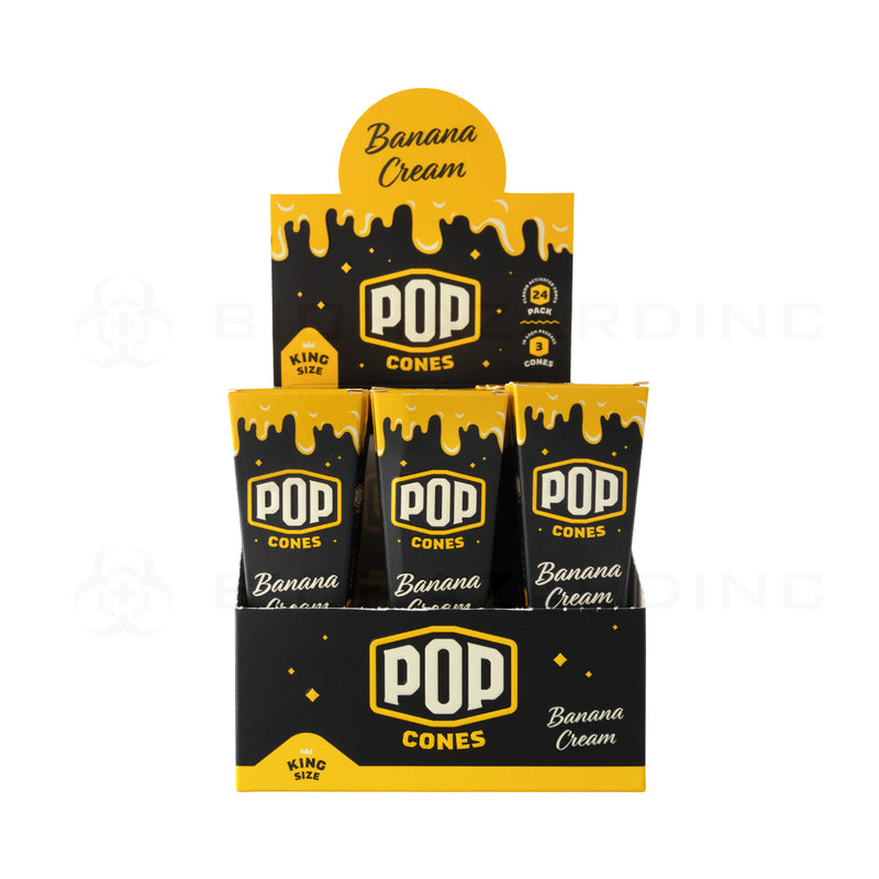 Pop Cones | Pre-Rolled Cones King Size | 109mm - Various Flavors - 3 Pack 24 Count Pre-Rolled Cones Biohazard Inc   