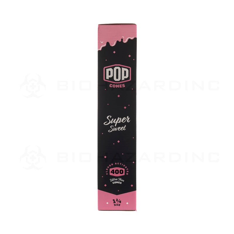 Pop Cones | Pre-Rolled Cones 1¼ Size | 84mm - Super Sweet - 400 Count Pre-Rolled Cones Biohazard Inc   