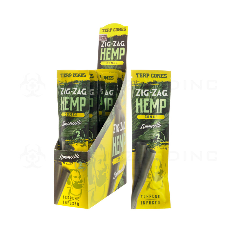 Zig-Zag® | Terp Cones 2-Pack | Limoncello - 15 Count Pre-Rolled Cones Zig Zag   