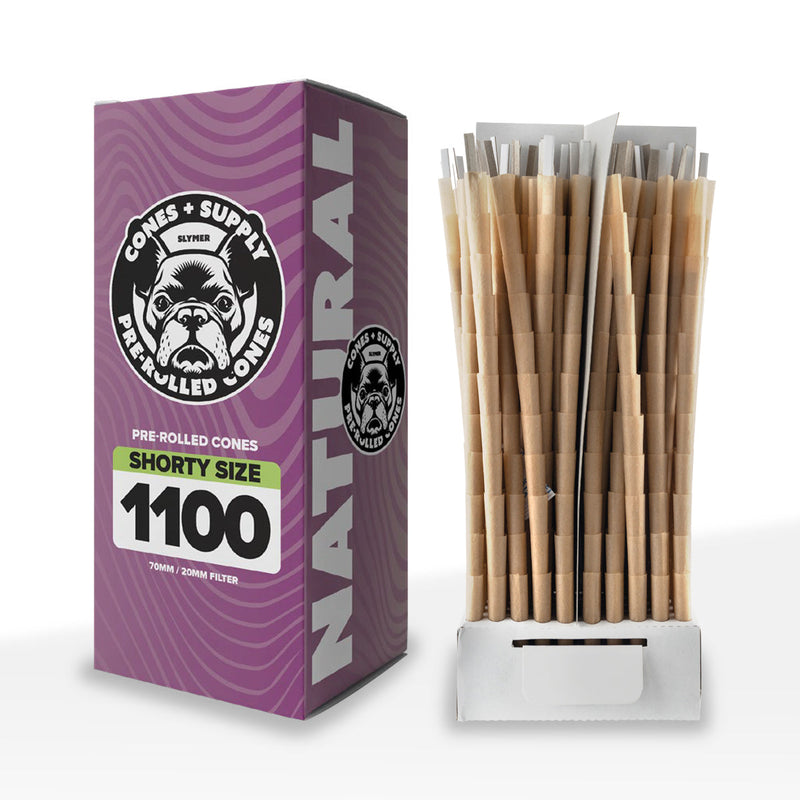 CONES + SUPPLY | Dog Walker Pre-rolled Cones | 70mm Brown - 1100 Count Pre-Rolled Cones Cones + Supply