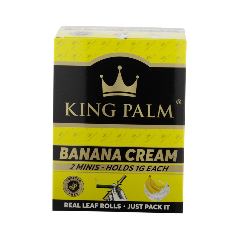 King Palm™ | Mini Rolls | 2 Pack - Various Flavors - 20 Count Palm Pre Rolled Wraps Biohazard Inc   