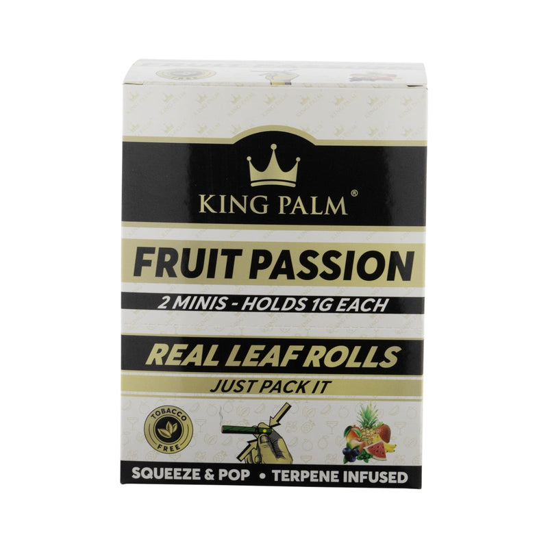 King Palm™ | Mini Rolls | 2 Pack - Various Flavors - 20 Count Palm Pre Rolled Wraps Biohazard Inc   