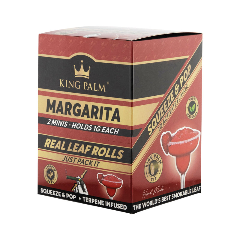 King Palm™ | Mini Rolls | 2 Pack - Various Flavors - 20 Count Palm Pre Rolled Wraps Biohazard Inc   