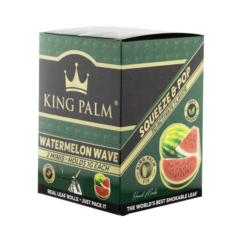 King Palm™ | Mini Rolls | 2 Pack - Various Flavors - 20 Count Palm Pre Rolled Wraps Biohazard Inc   