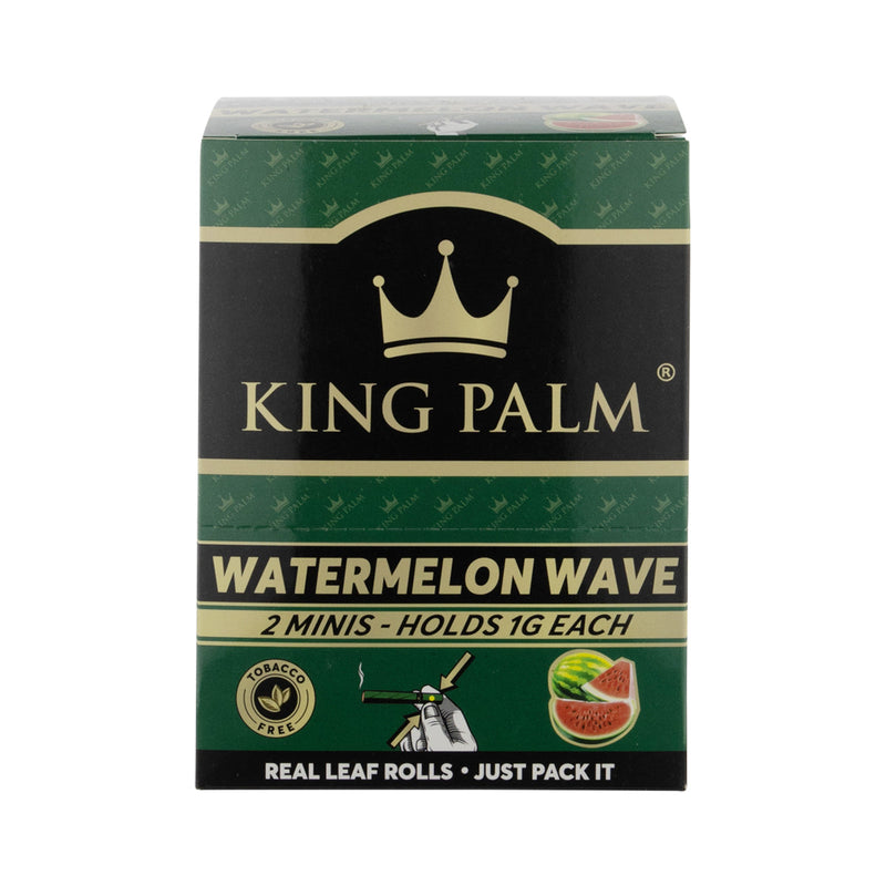 King Palm™ | Mini Rolls | 2 Pack - Various Flavors - 20 Count Palm Pre Rolled Wraps Biohazard Inc   