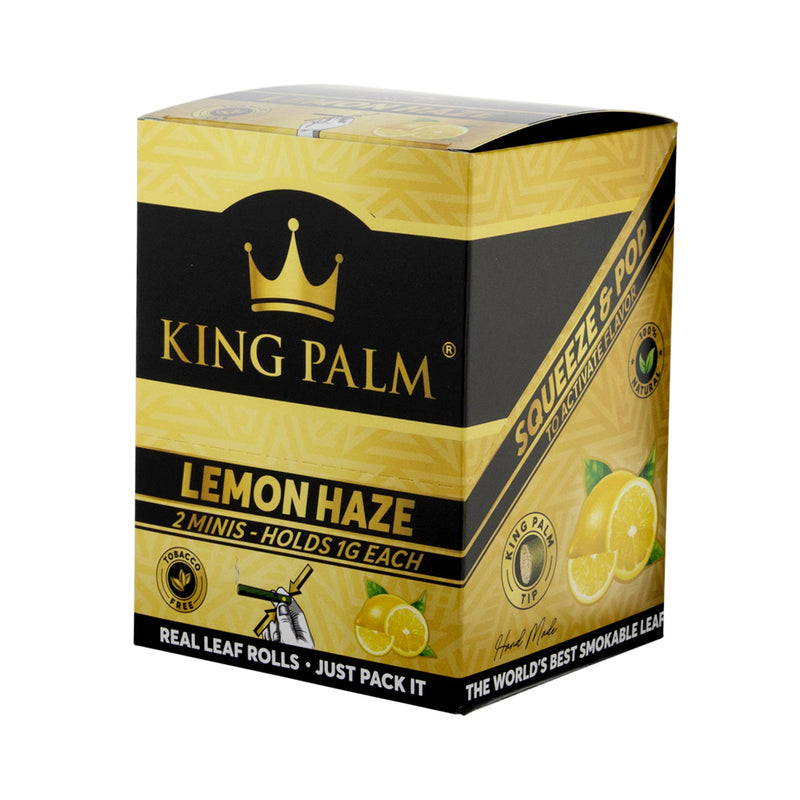 King Palm™ | Mini Rolls | 2 Pack - Various Flavors - 20 Count Palm Pre Rolled Wraps Biohazard Inc   