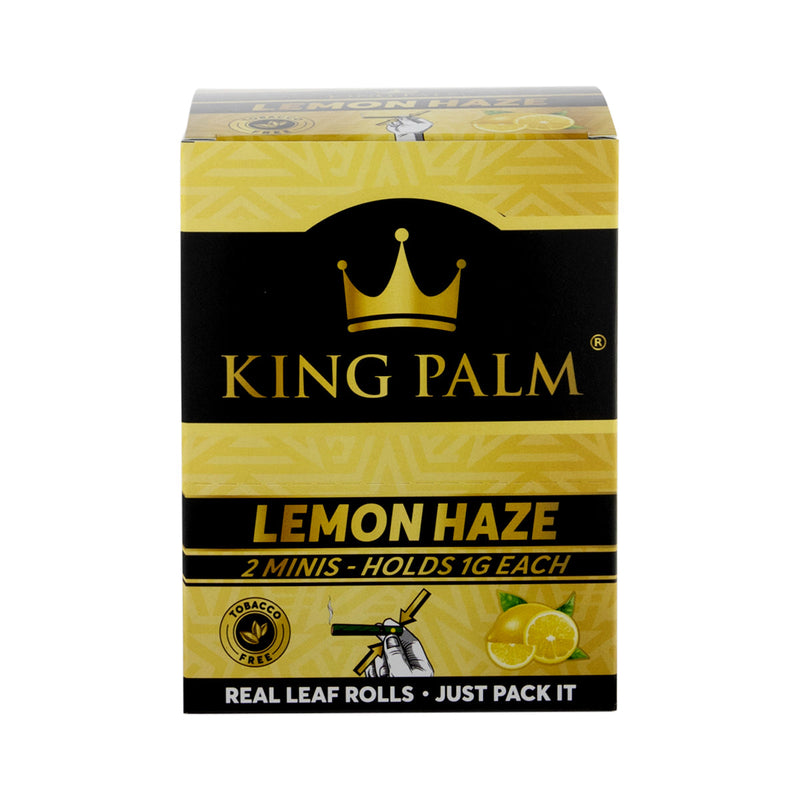 King Palm™ | Mini Rolls | 2 Pack - Various Flavors - 20 Count Palm Pre Rolled Wraps Biohazard Inc   