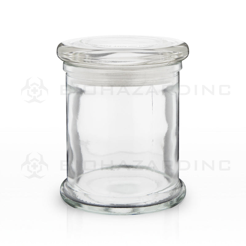 Nug Jar | Medical Grade Rubber Seal Glass Jars | Large | 32 Count