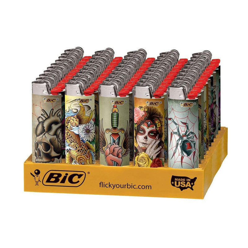 BIC Lighters BIC Lighters Traditional Tattoo Edition- 50 Count