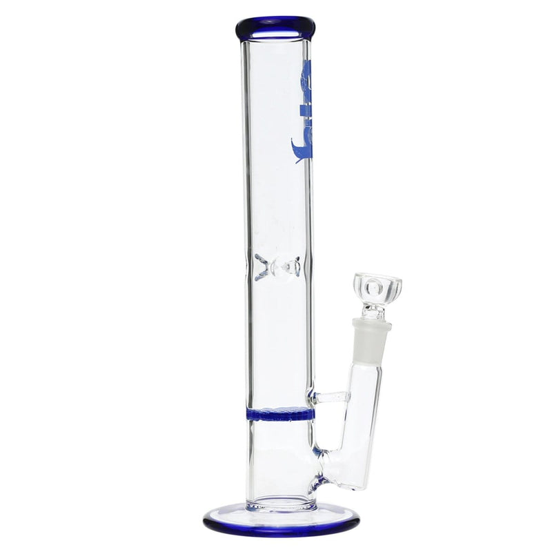 Bio Glass Glass Bong 10" BIO 38mm Honeycomb Water Pipe - Blue