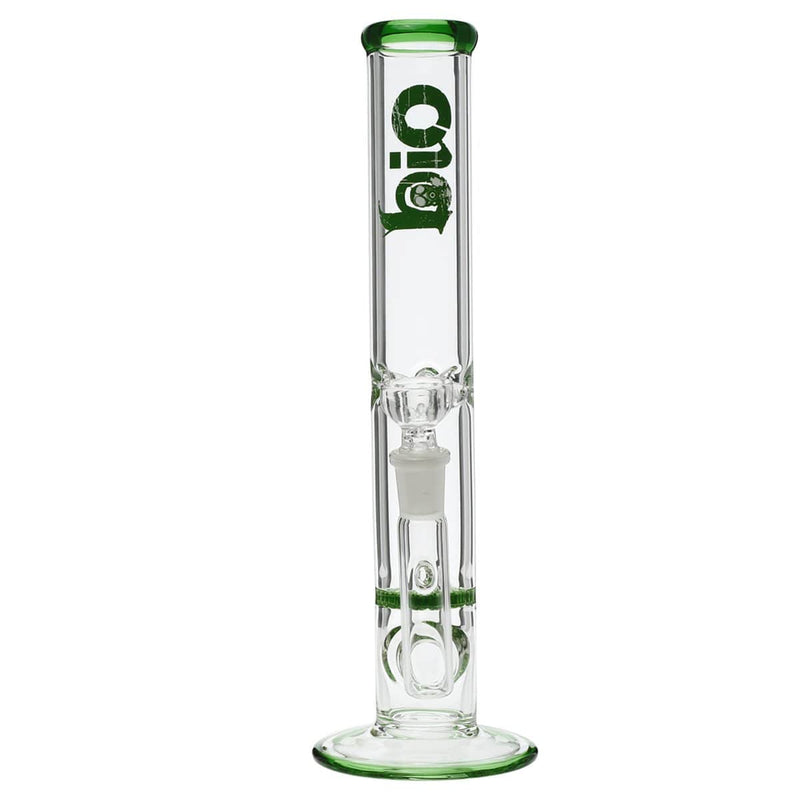 Bio Glass Glass Bong 10" BIO 38mm Honeycomb Water Pipe - Green