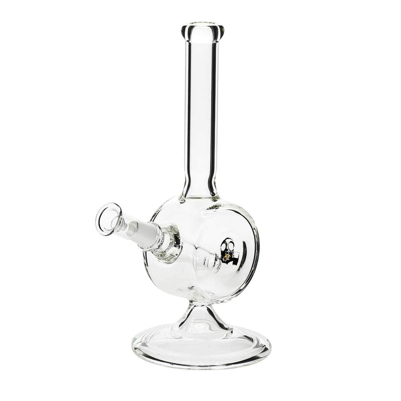 Bio Glass Glass Bong 10" BIO Drum Dab Rig 14mm - Clear