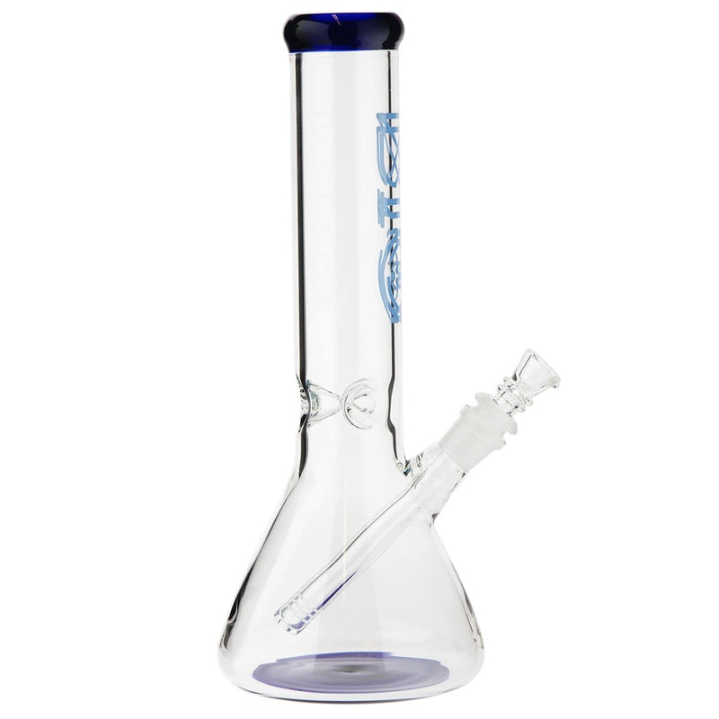 Bio Glass Glass Bong 12" BIO 50mm Beaker Water Pipe - Blue