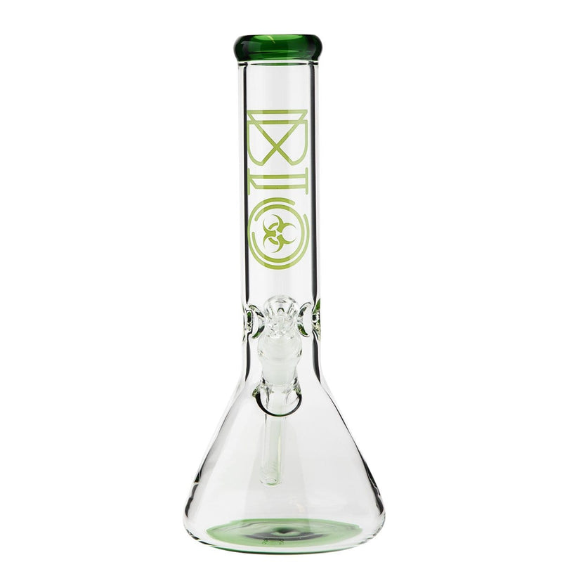 Bio Glass Glass Bong 12" BIO 50mm Beaker Water Pipe - Green